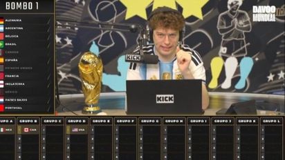 Los arrasadores números de Davo Xeneize reaccionando en vivo al sorteo del Mundial 2026