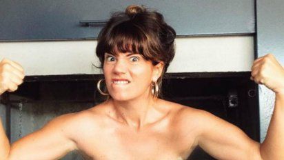 Griselda Siciliani bailó para apoyar el aborto legal 