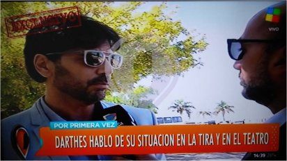 Después de varias semanas de acusaciones, Juan Darthés rompió el silencio