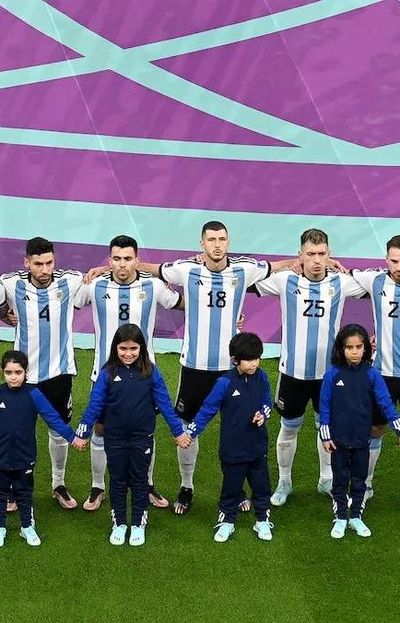 Así fue la celebración de los famosos luego del primer triunfo de la Selección Argentina