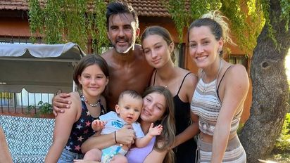 La foto que prueba que Luca Cubero es igual a una de sus hermanas