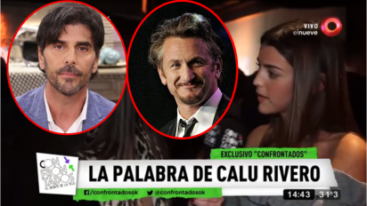 Calu Rivero habló de Darthés y aseguró que su relación con Sean Penn fue para 