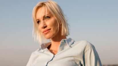 Ingrid Grudke ahora se gana la vida vendiendo helados