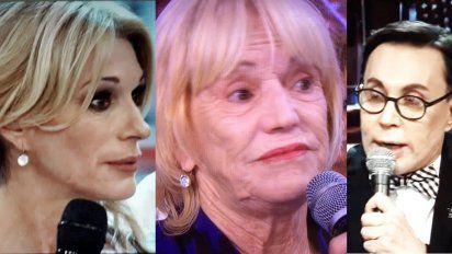 El cruce de Polino y Yanina Latorre: 