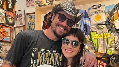 ¡Oficial! Daniel Osvaldo y Gianinna Maradona están de novios otra vez