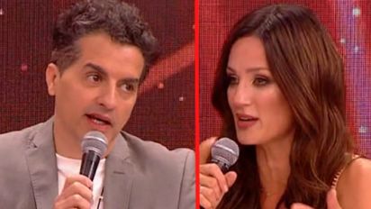 Ángel De Brito asistió a Paula Chaves con un problema en el 