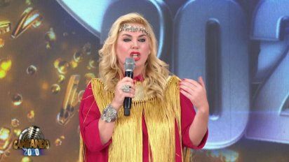 Cantando 2020: Esmeralda Mitre furiosa con Karina La Princesita y le cortaron el micrófono