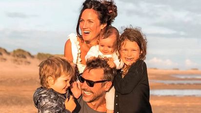 ¿A dónde fueron? Paula Chaves se tomó un día de relax junto a Pedro Alfonso e hijos