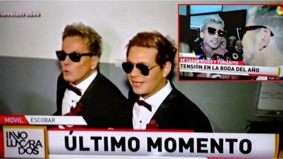 Escándalo en la boda de Guido Süller: apareció un tercero en discordia