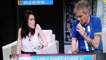 Beto Casella dio una nota con su mujer, Carolina, por primera vez; y ella admitió que para conquistarlo le dijo 