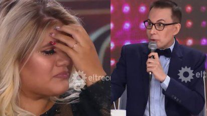 Morena Rial debutó en Showmatch y se quebró con las emotivas palabras de Polino: 
