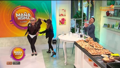 El divertido video de Carmen Barbieri desfilando en lencería en 