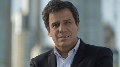 Facundo Manes se hizo su primera foto de campaña 