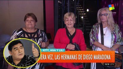 Aparecieron las hermanas de Maradona y destrozaron a Claudia, Dalma y Giannina: Acusaciones y versiones durísimas sobre la familia