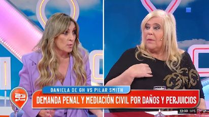 Marcela Tauro se enojó en 'Intrusos' y la ligó Laura Ubfal