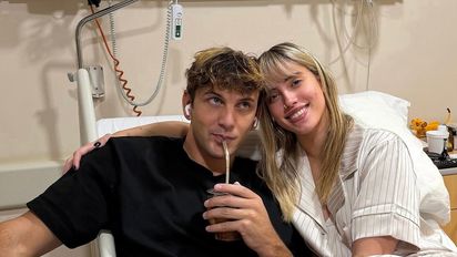 Bautista Mascia y Denisse González celebran dos años de amor