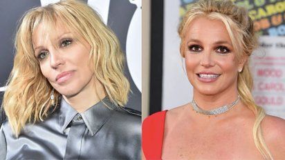 Courtney Loveintentó ayudar a Britney, pero no pudo.