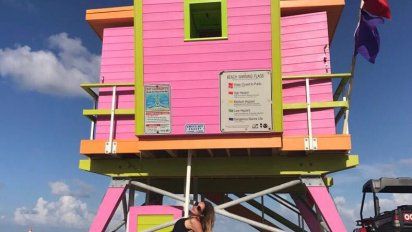 Belén Francese se va a trabajar a Miami: el álbum de fotos de su viaje y la propuesta que le hicieron