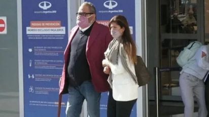 Jorge Lanata regresó de Miami y se mostró con su novia