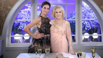 Juana Viale le mandó un mensaje a su abuela Mirtha Legrand