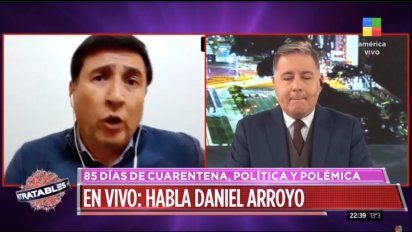 Daniel Arroyo no tiene coronavirus, el hisopado dio negativo