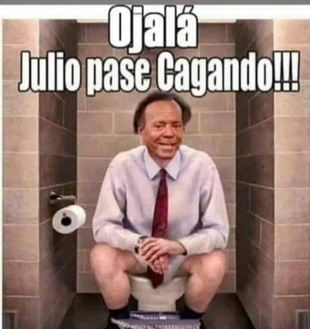 Julio Iglesias más que un meme; polémica en Chile; ultimos ...