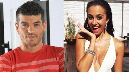 Levante en vivo de Nai Awada a Cristian U durante la emisión de Confrontados