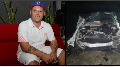 En silla de ruedas, esposado y con el rostro cubierto El Pepo fue trasladado a una comisaría de Chascomús