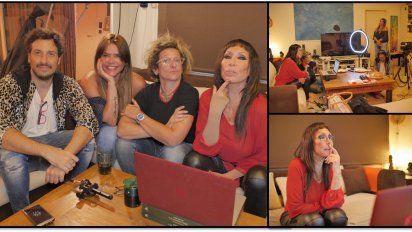 Nazarena Vélez y Moria Casán juntas en el teatro, de manera virtual, diez años después 