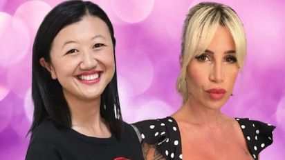 Florencia Peña se emocionó al recibir a Karina Gao 