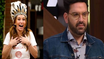 La indignación de Damián Betular con Analía Franchín en Masterchef Celebrity, La revancha