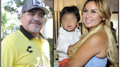Maradona quiere sacarle la tenencia de su hijo Diego Fernando a Verónica Ojeda