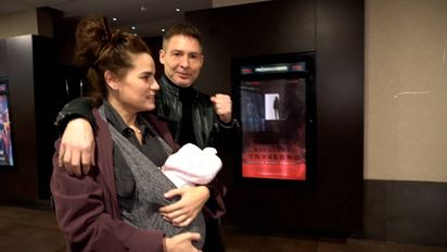 Adrián Suar y Pilar Gamboa sorprendieron al público en una función de 