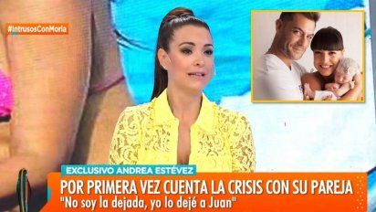 Andrea Estévez reveló la verdad de su escandaloso divorcio