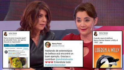 Señoras grandes se tratan de gordas y feas: Taboada bloqueó a Nancy Pazos en Twitter y se hacen ojo por ojo