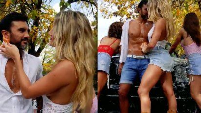 El sensual video de Mica Viviconte y Fabián Cubero, Punto G