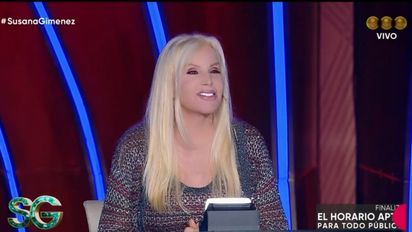 El drama de Susana Giménez al comienzo de su programa por Telefe