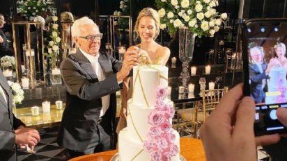 El pasado oculto de la nueva esposa de Eduardo Costantini: Estuvo con otro anciano que murió