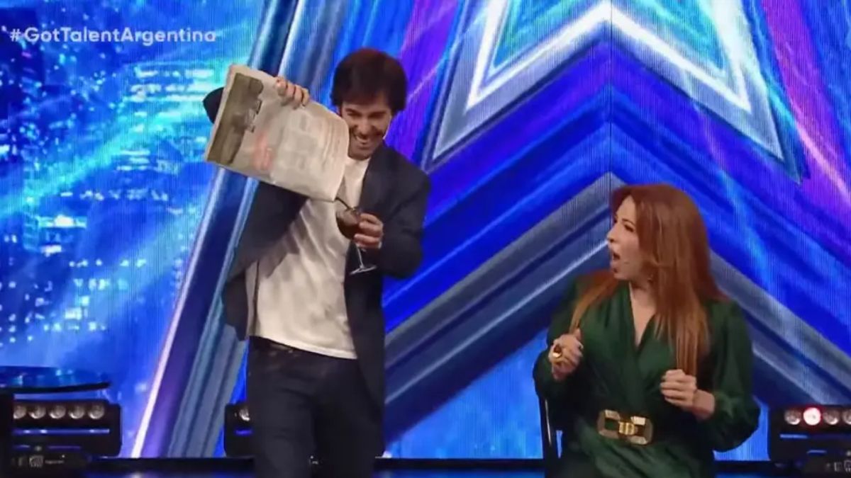 Got Talent Argentina es mago, convirtió el agua en y lo ovacionaron