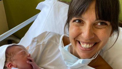 Felicitas Pizarro compartió una fotografía del rostro de Indalecio