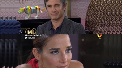 Juana Viale y Gael García Bernal se comieron con los ojos durante  