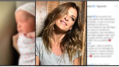 Eugenia Tobal presentó a su beba Ema 