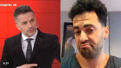 Ángel de Brito tuvo un fuerte cruce con Mauro Caiazza