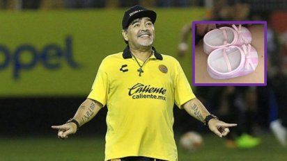 Diego Maradona, nuevamente abuelo: llega otra niña a la familia más conflictiva