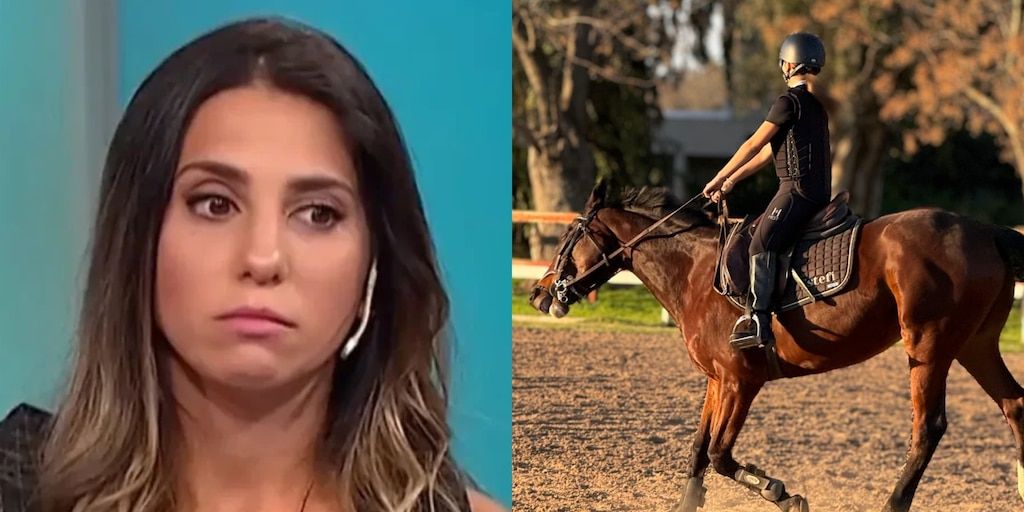 Cinthia Fernández comparte el susto por la caída de su hija de un caballo