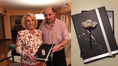 Se conoció el contenido de la misteriosa caja con la propuesta teatral a Mirtha