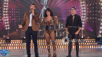 Griselda Siciliani no termina de deslumbrar en la pista y su coach enfrentó al jurado por el bajo puntaje 