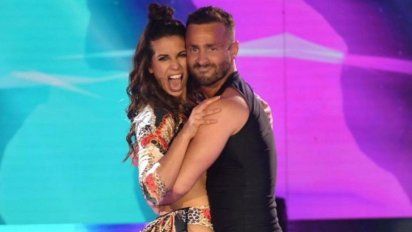 Cinthia Fernández y Martín Baclini juntos