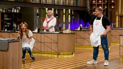 El Turco García se enojó con Analía Franchín en Masterchef