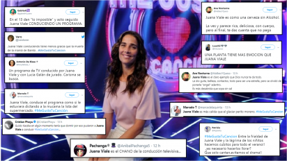 ¡Así no! Juanita Viale estrenó conducción y en las redes la mataron